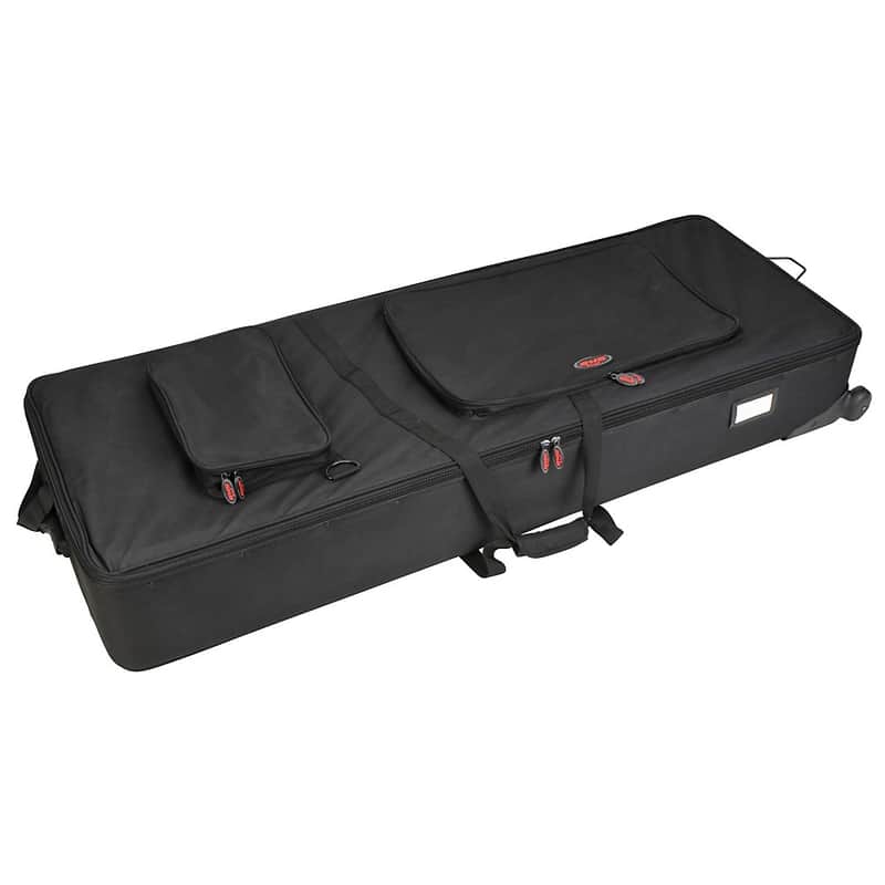 SKB 1SKB-SC88KW Soft Case for 88-Key Keyboards with Wheels image 1