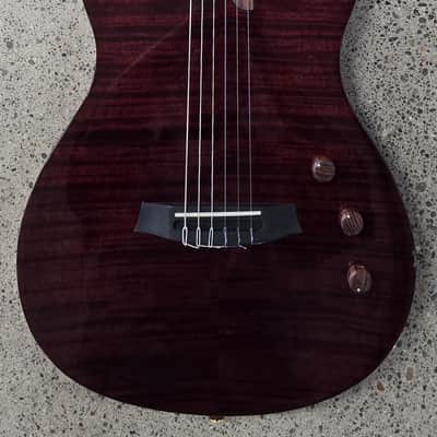Cordoba Limited Edition Stage Nylon-string Acoustic-electric Guitar Garnet w/Padded Gig Bag image 1