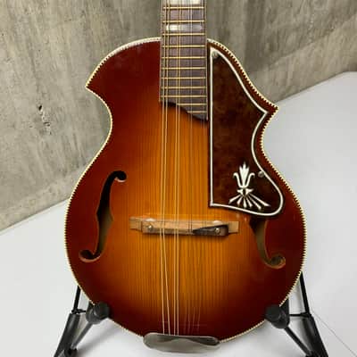 Kay (Airline) N2 Mandolin Late 1950's Early 60's  - Nitrocellulose Lacquer Sunburst image 3