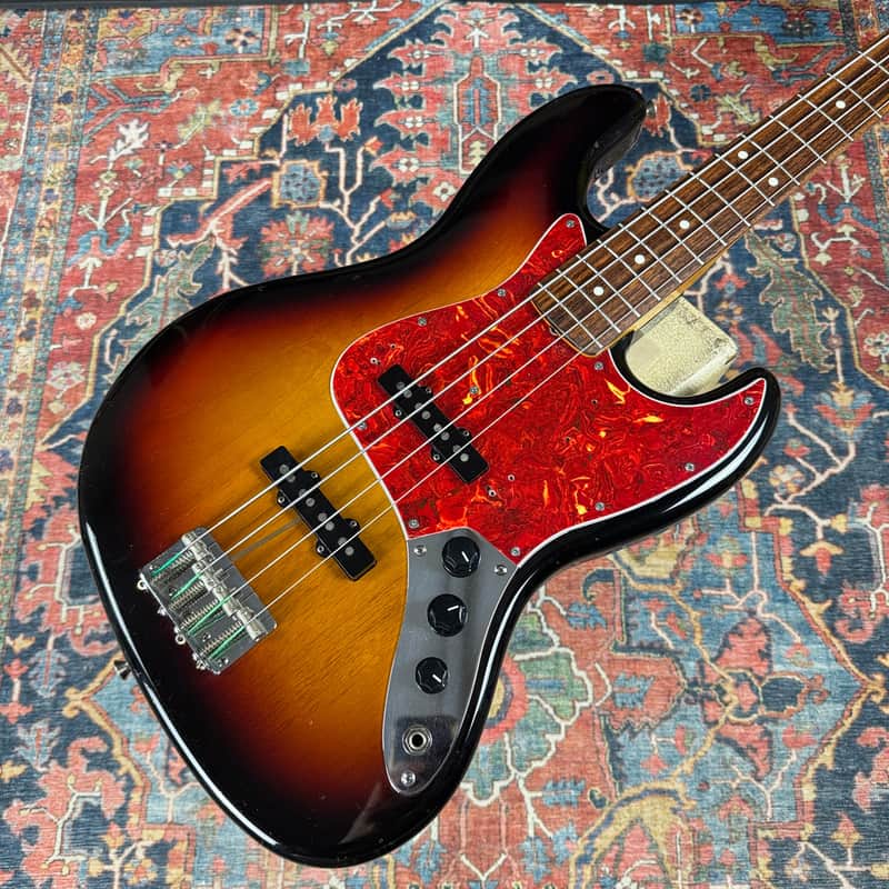 1962 Fender Jazz Bass Reissue Model JB62-80 Alder USA Pickups - 1993 image 1