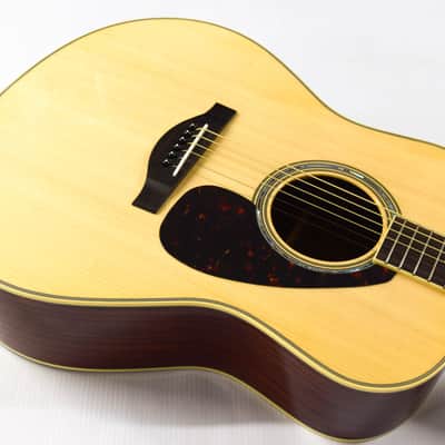 Yamaha LL6 Jumbo Acoustic/Electric Guitar - Natural image 4