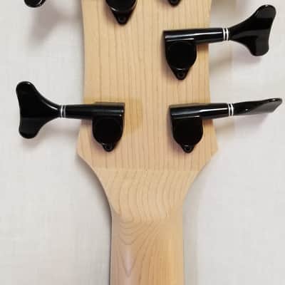 Zon Pre Owned Sonus Standard 5-String Electric Bass Guitar Maple Body Burl Maple Top W/Bag image 7