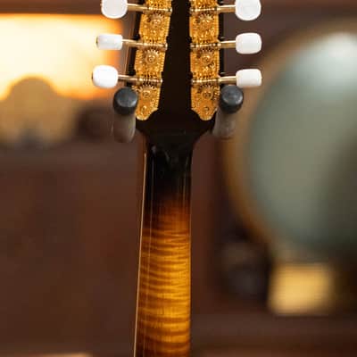 (Used) 2016 Weber Fern Red Spruce/Flamed Maple A-Style Mandolin #2801 image 12