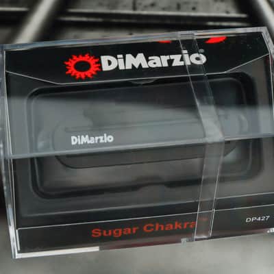DiMarzio DP427 Sugar Chakra - Black Rails Stacked Humbucker