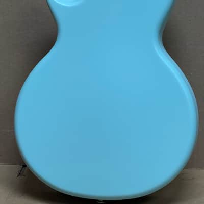 Enya Nova Go Carbon Fiber Acoustic Guitar w/ Gig Bag – Blue – Good Condition image 7