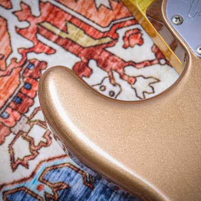 FENDER USA Custom Shop Post-Modern Stratocaster "Firemist Gold + Rosewood" (2017) image 21