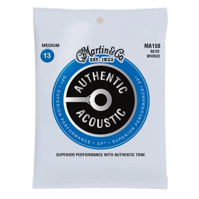 MA150 AUTHENTIC SP 80/20 Bronze Medium 13/56 Martin Strings image 1