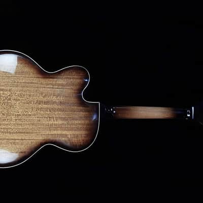 Archtop guitar full hollow handcarved image 11