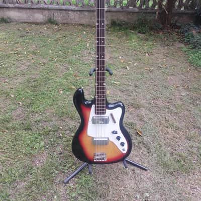 ベース GUYATONE EB-4 1960s BASS 1960s Guyatone EB-4 Bass - Sunburst – Clingan Guitars