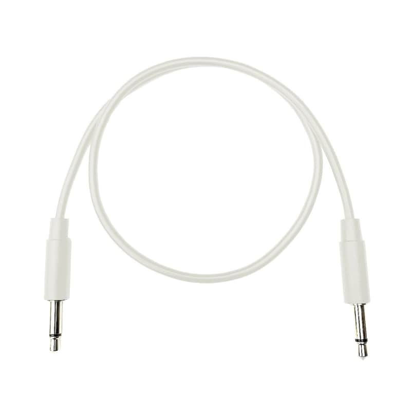 Tendrils Straight Eurorack Patch Cables (10cm White) 6 Pack image 1