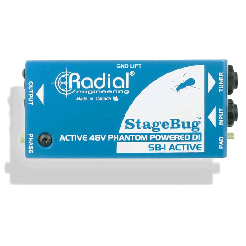 Radial Engineering SB-1 ACTIVE Active Direct Box For Acoustic Guitar image 1