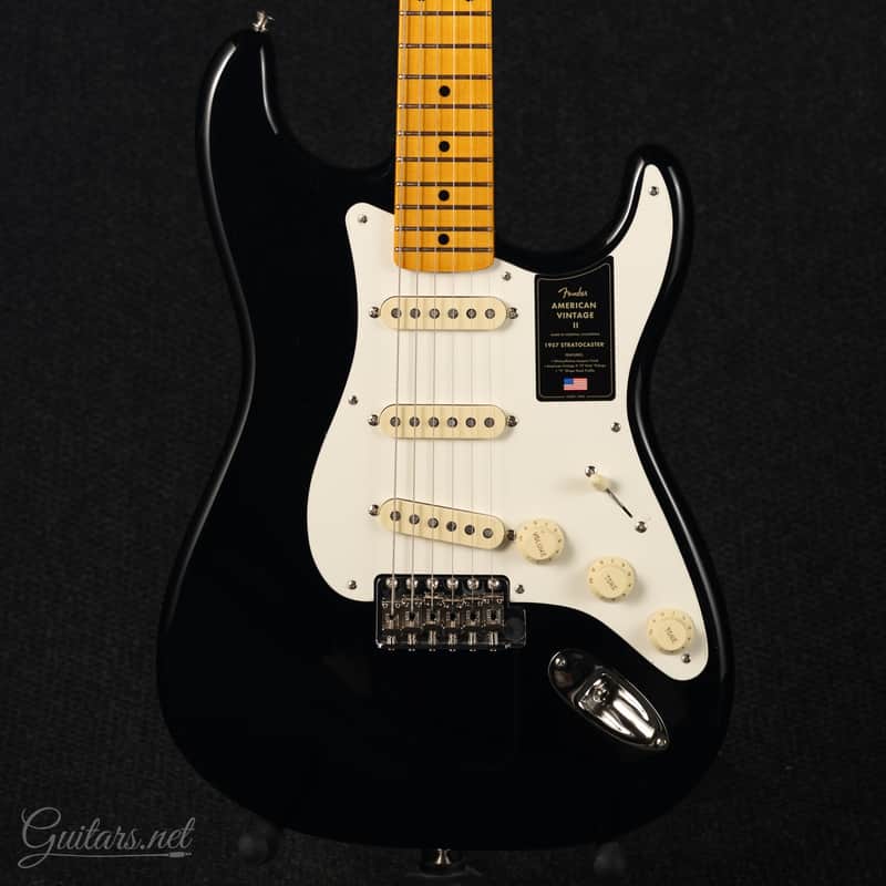 Fender American Vintage II 1957 Stratocaster - Black image 1