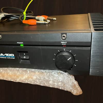 Alesis RA100 Reference Amplifier 1990s - Black image 2