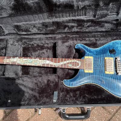 05' PRS McCarty blue flame maple top guitar (USA), dragon inlay, immaculate condition, for sale image 1