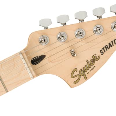 Affinity Series® Stratocaster®, Maple Fingerboard, White Pickguard, Black image 5