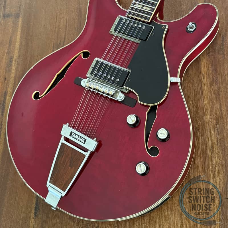 1971 Yamaha SA20, 12 String Guitar Cherry Red