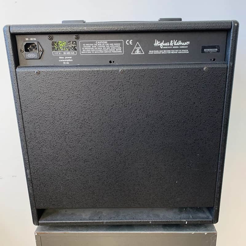 Hughes & Kettner ATTAX Series Metroverb 2-Channel 50-Watt 1x12" Solid State Guitar Combo image 2