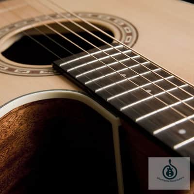 Washburn WD7SCE Dreadnought Acoustic Electric Guitar Cutaway Natural image 4