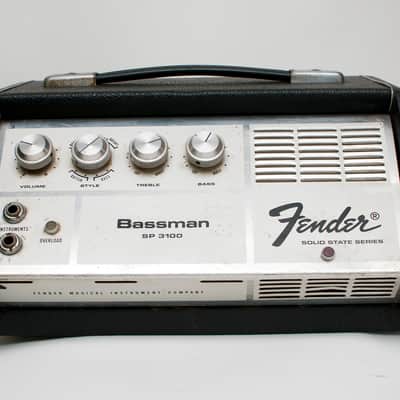 Fender Bassman SP3100 1969/70 Rare Oddball Solid State Amp Head image 2