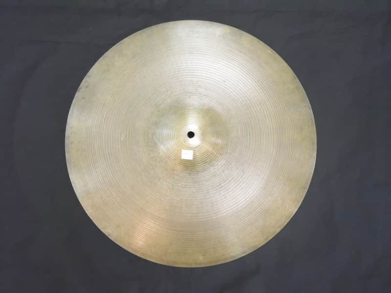 A. Zildjian 18" Hollow Logo Medium Ride Cymbal 1978 - 1982 image 1
