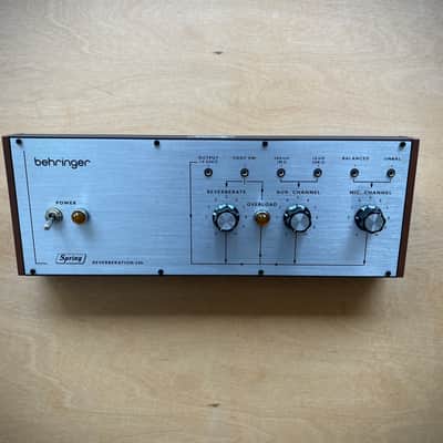 Behringer 646 Spring Reverberation Module 2024 - Present - Metal image 4