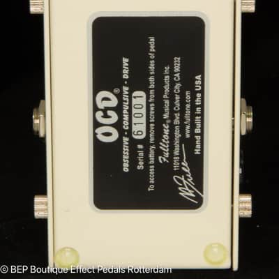 Fulltone OCD V1 Series 4 Obsessive Compulsive Drive s/n 61001, 2011 as used by Keith Richards image 10