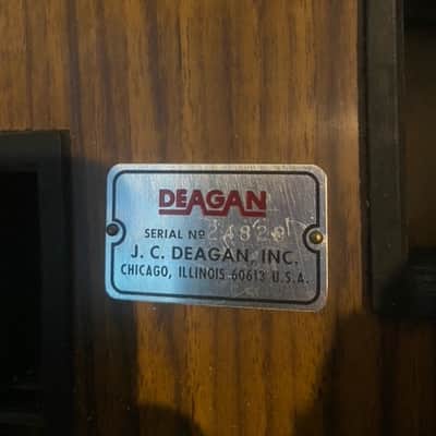 JC Deagan No. 652 Diana Deluxe Marimba with Rosewood Bars image 6