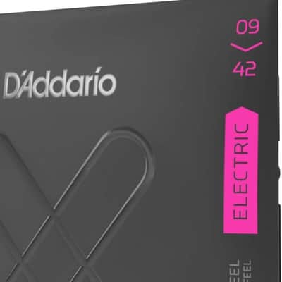 D'Addario XTE0942 Electric Guitar Strings XT Nickel, Super Light 09-42 image 3