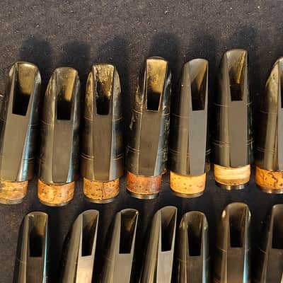 37 Clarinet Mouthpieces A Lelandais Qualité Supérieure Rare Good State image 8