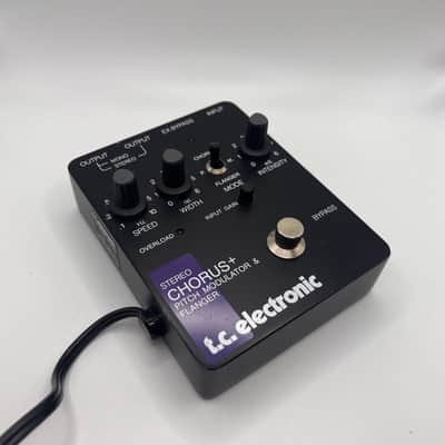 TC Electronic Stereo Chorus + Pitch Modulator & Flanger 1991 - 2016 - Black image 2