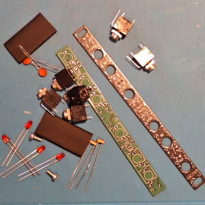 Waveform Dual Low Pass Gate 2LPG Crossmod DIY KIT Passive 3U Eurorack module image 5