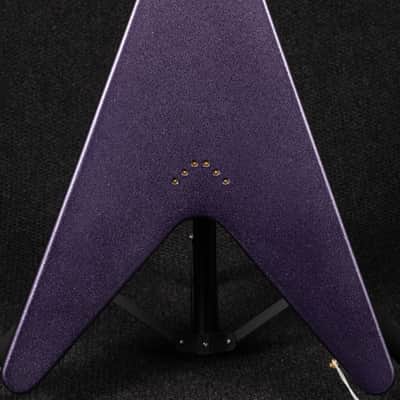 Gibson Custom Shop Flying V Custom - Purple Sparkle image 2
