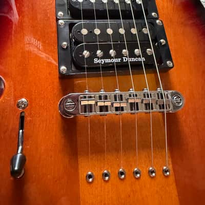 ESP LTD SC-20 Stephen Carpenter Signature Left-Handed 2021 - Present - 3-Tone Burst image 3