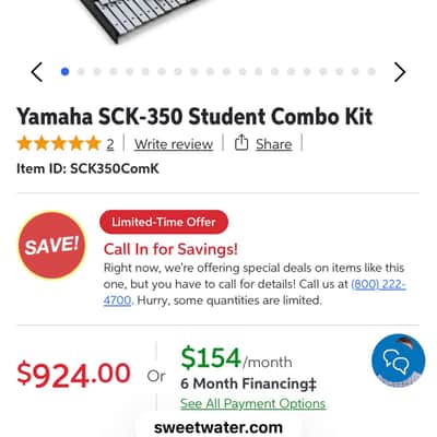 Yamaha SCK-350 2020-25 image 9