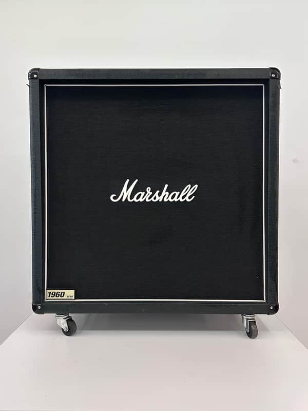 Marshall 1960A Lead 300-Watt 4x12" Angled Guitar Speaker Cabinet 1998 - Present - Black image 1