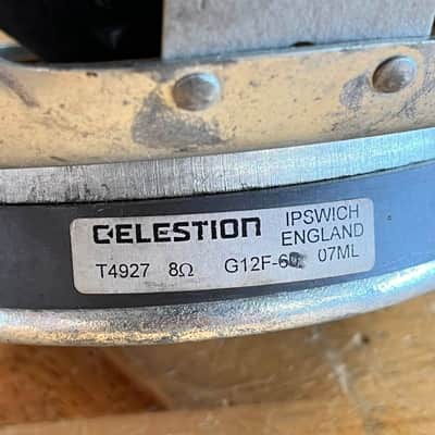 Celestion G12F-60 12" 8ohm Amp Replacement Speaker image 2
