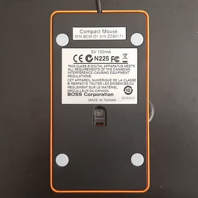 Boss DS-1 USB Mouse - Not A Pedal - Boss DS-1 Compact Mouse - 2010s - Orange image 6