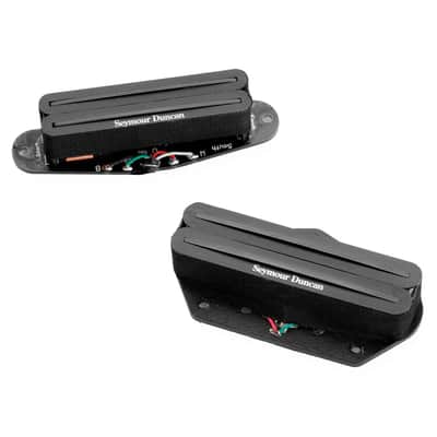 STHR 1S Hot Rails Kit Telecaster Black Seymour Duncan image 3