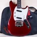 Fender MG-69 MH Mustang '69 Reissue MIJ 2010 Candy Apple Red with Matching Headstock Japan w/ Bag