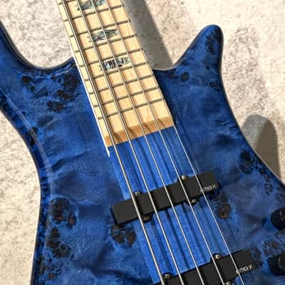 Spector Euro 5 CST Black & Blue w/White Back Gloss [3.98kg] image 3