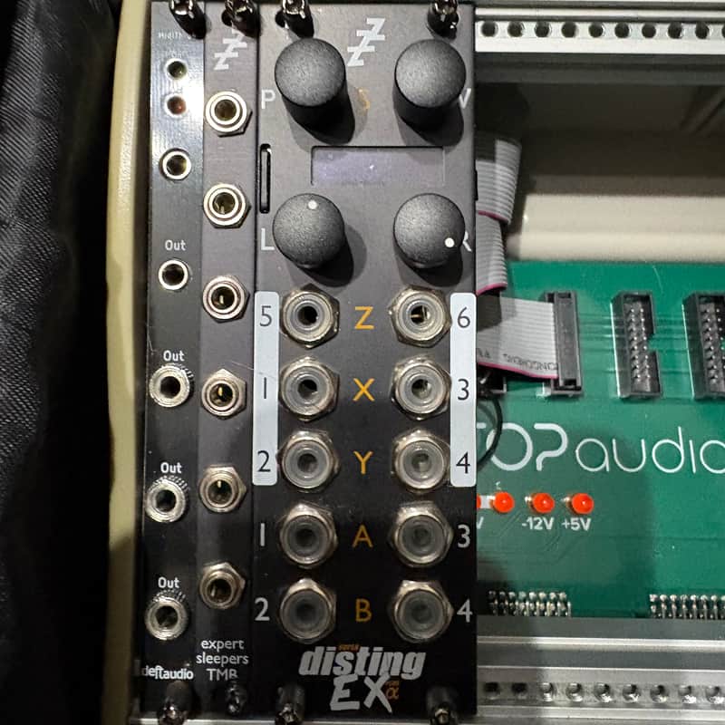 Expert Sleepers Super Disting EX Plus A Multi-Function Eurorack Synth Module 2020 - Present - Black image 1