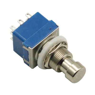3PCS 3PDT Footswitch 9Pin Guitar Effects Pedal Box Stomp Foot Metal Switch True Bypass image 4