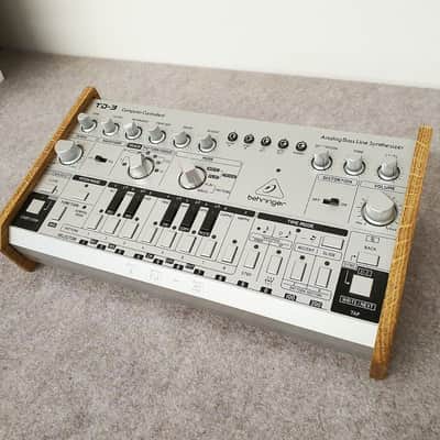 Behringer TD3 or RD6 Oak Stand from Synths And Wood image 5