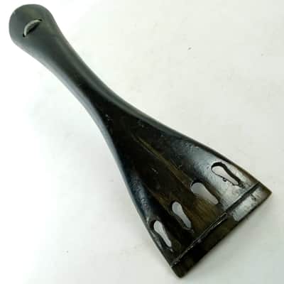 Upright Bass Ebony Tailpiece Vintage Wood Part 3/4? image 2