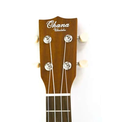 Ohana SK-30M Long Scale Super Soprano Ukulele All Solid Mahogany image 5