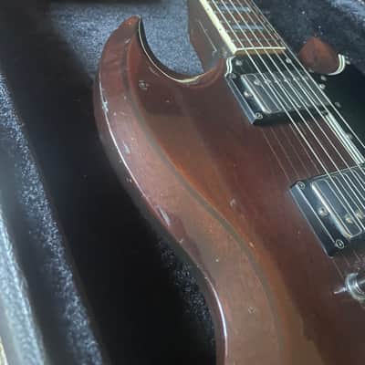 Ibanez SG 2354S Double Cutaway Solid Body Custom HH 1971 - 1977 - Dark Mahogany image 6