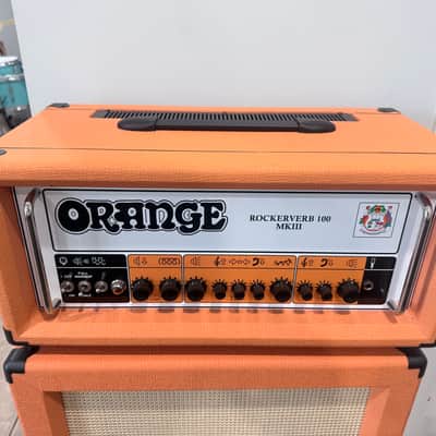 Orange Rockerverb 100 MK III 2-Channel 100-Watt Guitar Amp Head 2010 - 2014 - Orange image 3