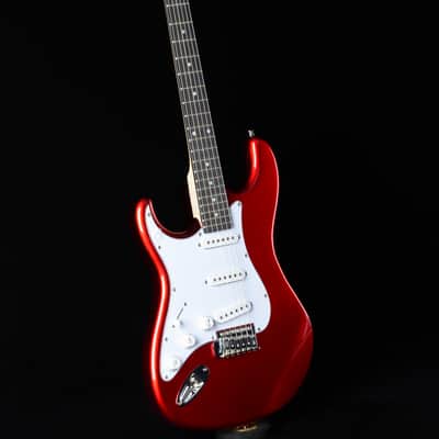 Tagima TG-500 Left-Handed Metallic Red/Mint Green image 2