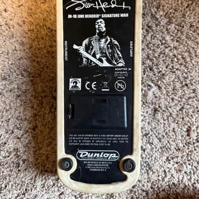 Dunlop JH-1B Jimi Hendrix Signature Cry Baby Wah 2006 - 2009 - Black image 2