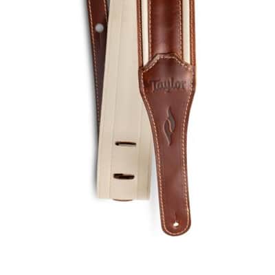 Taylor 2.5" Element Leather Strap Brown/Cream image 2